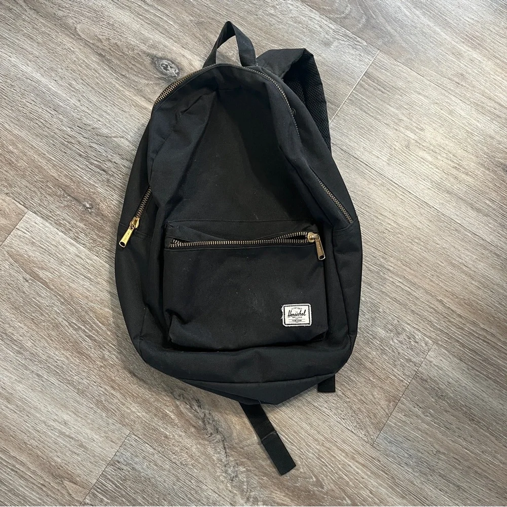 Herschel black backpack
